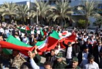 حضور مدیرعامل و کارکنان سازمان منطقه ویژه پارس در راهپیمایی ۲۲ بهمن
