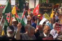 راهپیمایی روز قدس در بوشهر به روایت تصویر