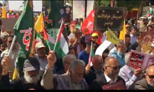 راهپیمایی روز قدس در بوشهر به روایت تصویر راهپیمایی روز قدس در بوشهر به روایت تصویر