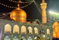 شب میلاد امام رضا (ع) به روایت تصویر