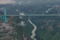 افتتاح مرتفعترین پل جهان در چین افتتاح مرتفعترین پل جهان در چین