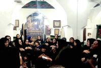 بازخوانی خطبه فدک و اعتراض حضرت زهرا(س) به غصب خلافت، همراه با تصاویر عزاداری زنان چهار محل در مسجد غریب بوشهر بازخوانی خطبه فدک و اعتراض حضرت زهرا(س) به غصب خلافت، همراه با تصاویر عزاداری زنان چهار محل در مسجد غریب بوشهر